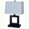 Yhior 22 in. Square Table Lamp - Dark Bronze YH1597732